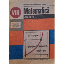 Matematica, algebra - Manual pentru clasa a VIII-a