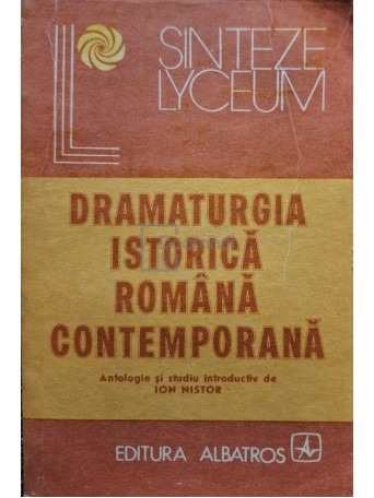 Dramaturgia istorica romana contemporana