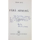 Fara armura (semnata)