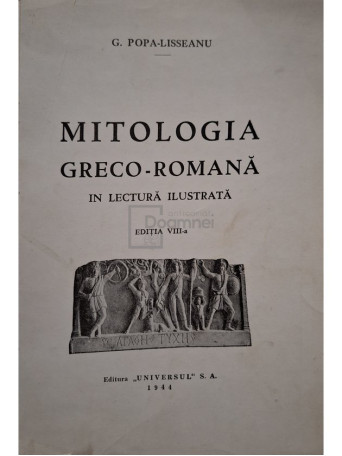 Mitologia greco-romana in lectura ilustrata, editia a VIII-a