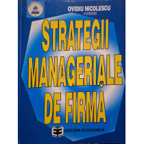 Strategii manageriale de firma