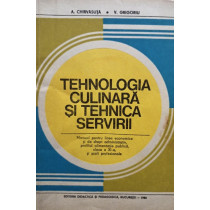 Tehnologia culinara si tehnica servicii (clasa XI)