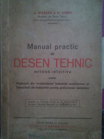 Manual practic de desen tehnic, metoda intuitiva