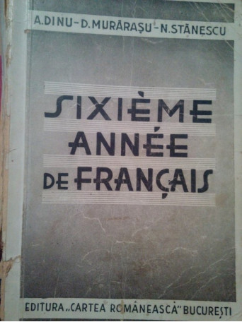 Sixieme annee de francais