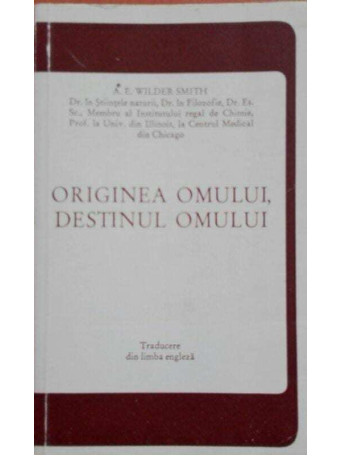 Smith - Originea omului. Destinul omului