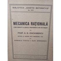 Mecanica rationala