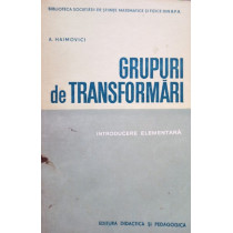 Grupuri de transformari