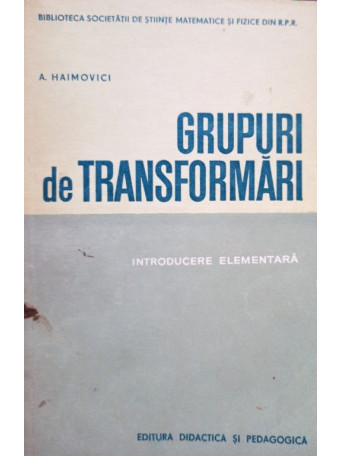 Grupuri de transformari