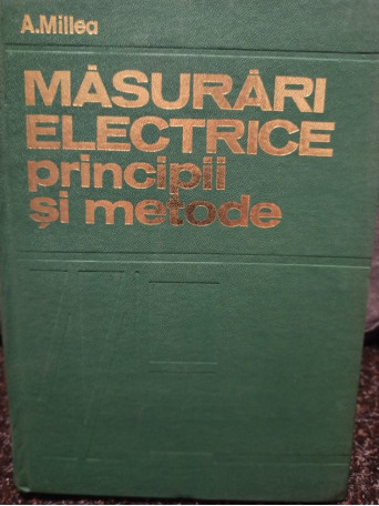 Masurari electrice principii si metode