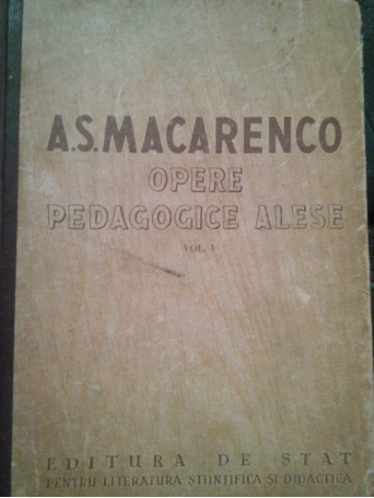 Opere pedagogice alese, vol. I