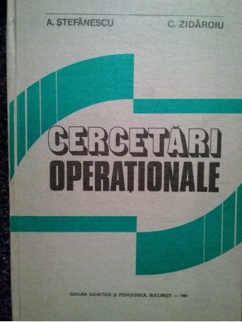 Cercetari operationale