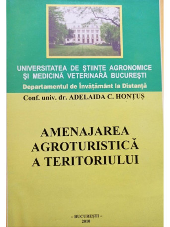 Amenajarea agroturistica a teritoriului