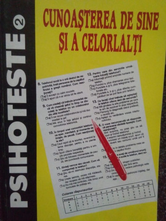 Cunoasterea de sine si a celorlalti