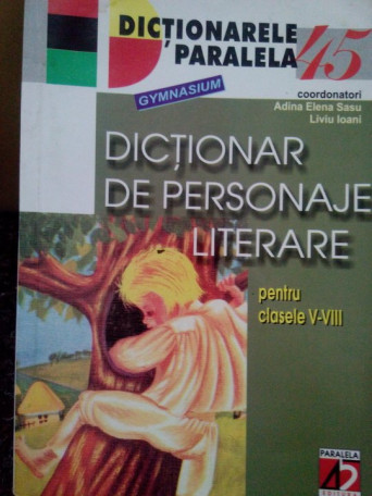 Dictionar de personaje literare pentru clasele V-VIII