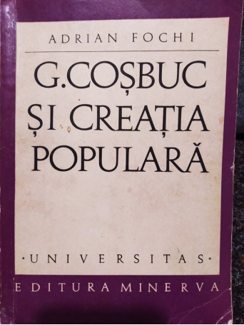 G. Cosbuc si creatia populara