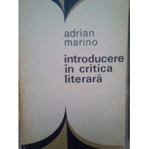 Introducere in critica literara