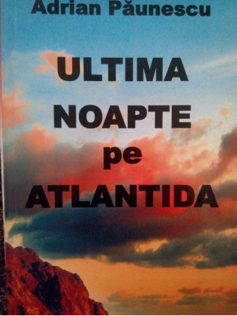 Ultima noapte pe Atlantida (dedicatie)