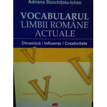 Ichim - Vocabularul limbii romane actuale