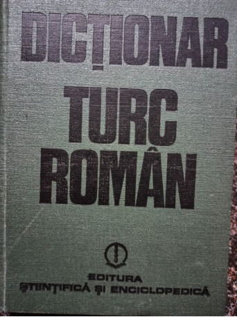 Dictionar turc - roman