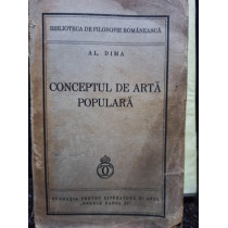 Conceptul de arta populara