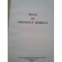 Tratat de lingvistica generala