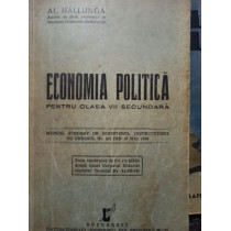 Economia politica pentru clasa a VIIa secundara