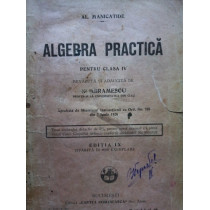 Algebra practica pentru clasa IV