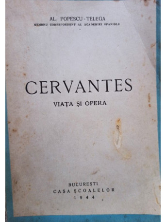 Cervantes - Viata si opera