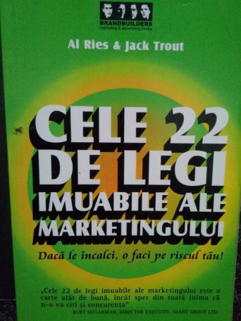 Cele 22 de legi imuabile ale marketingului