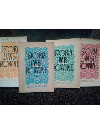 Istoria limbii romane, 4 volume