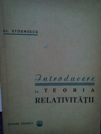 Introducere in teoria relativitatii