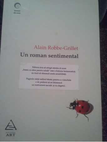 Grillet - Un roman sentimental