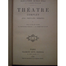 Theatre complet avec prefaces inedites