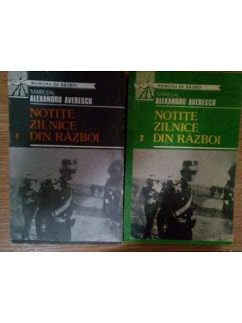 Notite zilnice din razboi, 2 vol.