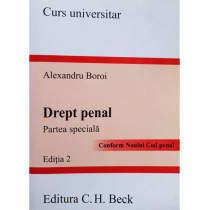 Drept penal - Partea speciala, editia 2