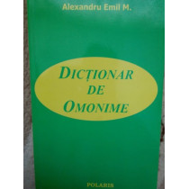 Dictionar de omonime