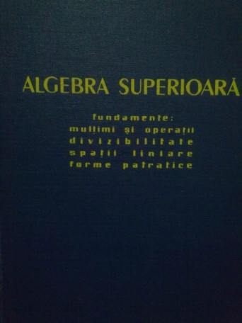 Algebra superioara