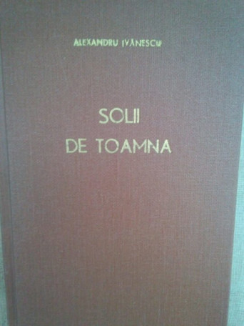 Solii de toamna