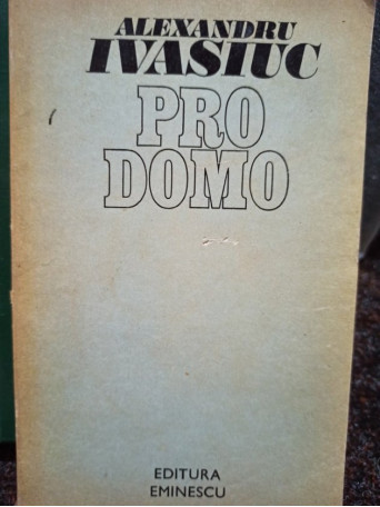 Pro domo (semnata)