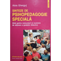 Sinteze de psihopedagogie speciala