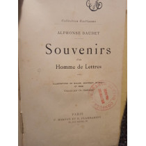 Souvenirs d'un homme de lettres