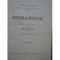 Amor si psyche. Basm mitologic dupa Apuleius de G. Popa Lisseanu