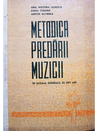 Metodica predarii muzicii in scoala generala de opt ani