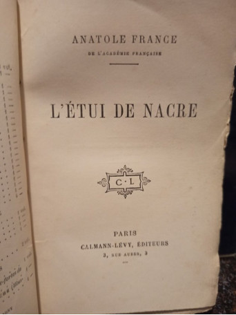 L'etui de nacre