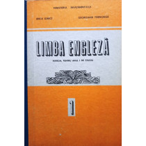 Limba engleza - Manual pentru anul I de studiu