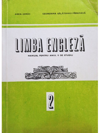 Limba engleza - Manual pentru anul II de studiu