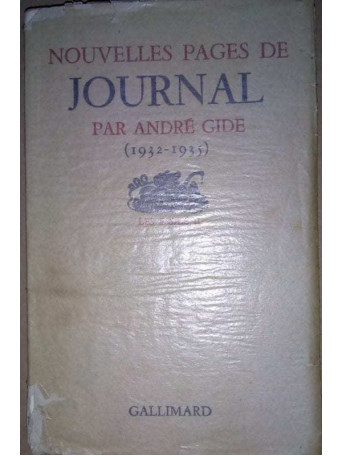 Nouvelles pages de journal (19321935), editie originala