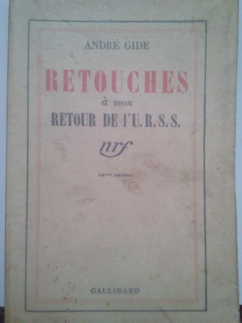 Retouches a mon retour de l'U.R.S.S.