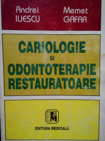 Cariologie si odontoterapie restauratoare