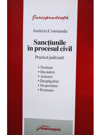 Sanctiunile in procesul civil